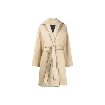 Balenciaga Short Cocoon Coat 'Creme'