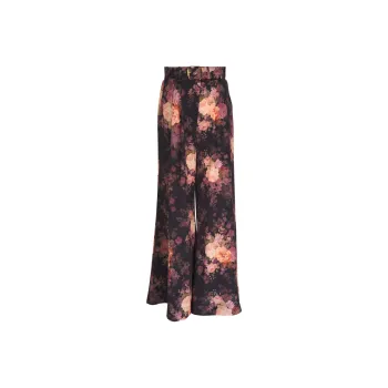 Zimmermann Illustration Tuck Pants