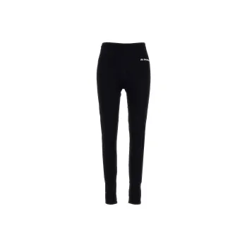 JIL SANDER + Logo Printed High Waist Leggings