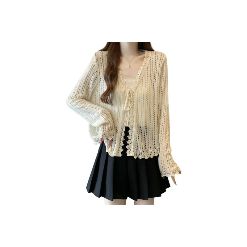 Flowers In Water Knitwear Women's-2