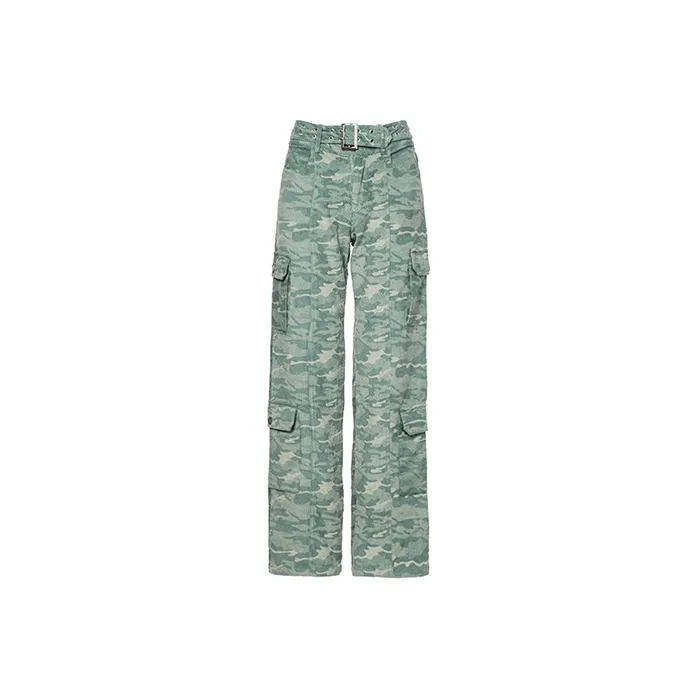 JYOSEI Casual Pants Women's Lake Blue-0