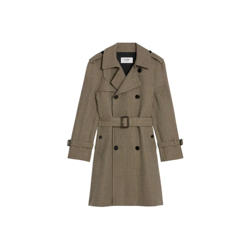 CELINE SS24 Trench Coat Women's Caramel-0