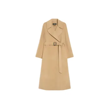 WEEKEND MaxMara Belted Long-Sleeved Coat