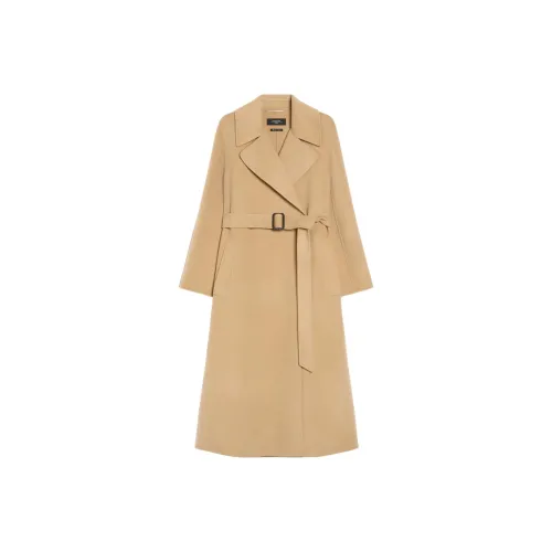 WEEKEND MaxMara Belted Long Sleeved Coat