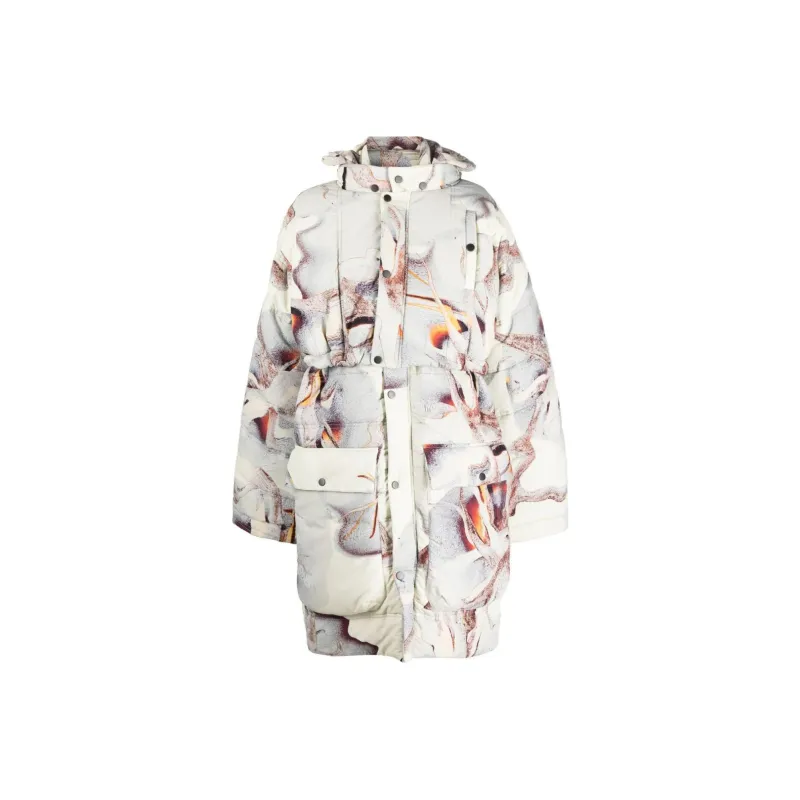 Henrik Vibskov Padded Drawstring hooded Parka Coat-0