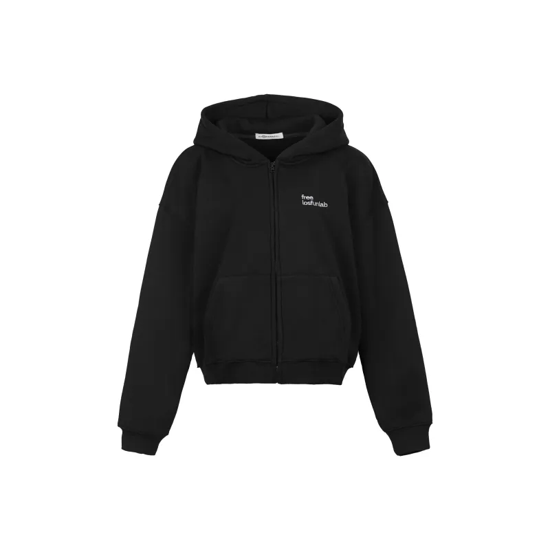 ZUOBEIKA Sweatshirt Unisex Black-0
