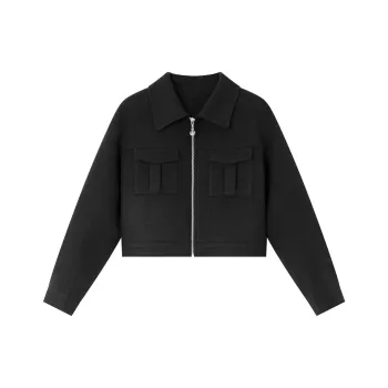 VIMLY Cropped Coats Women's