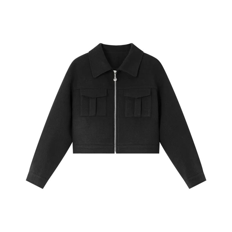 VIMLY Cropped Coats Women's-0