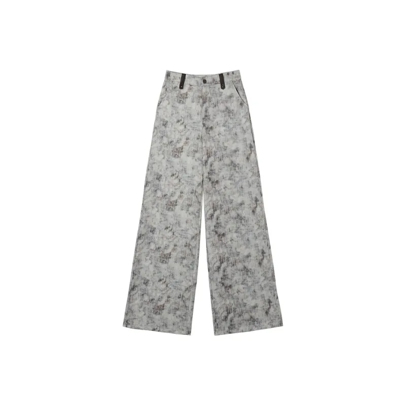 MEETLADY Casual Pants Women's Khaki-0