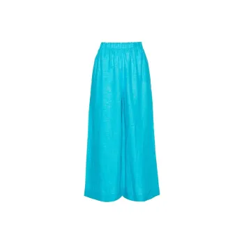 Daniela Gregis SS24 Casual Pants Women's Teal