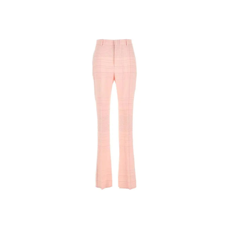 Bottega Veneta Flared Stretched Trousers-0