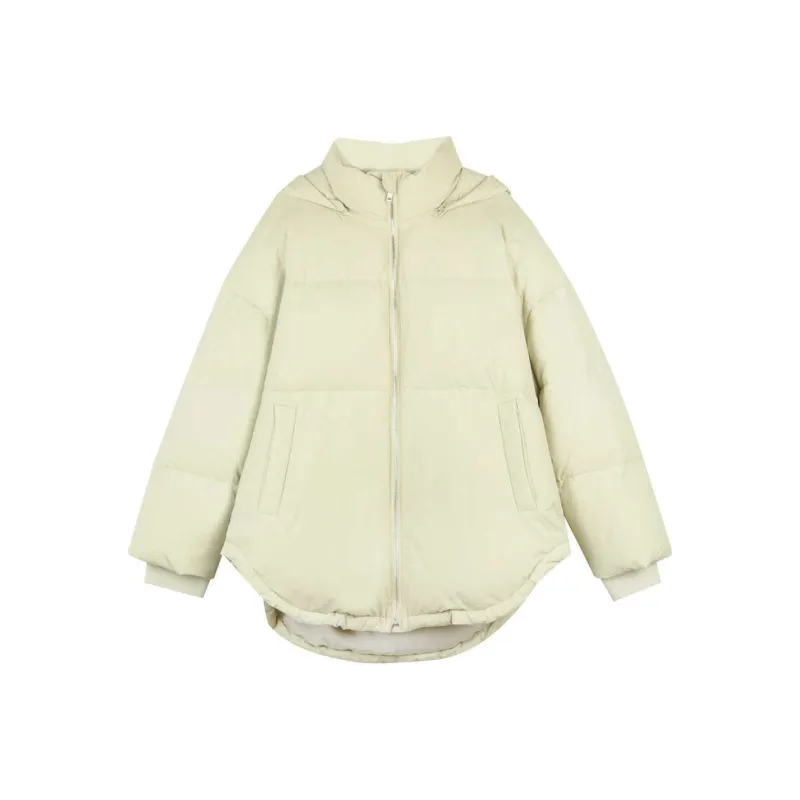 SOLIGHTER Down Jacket Women's Beige Green-0