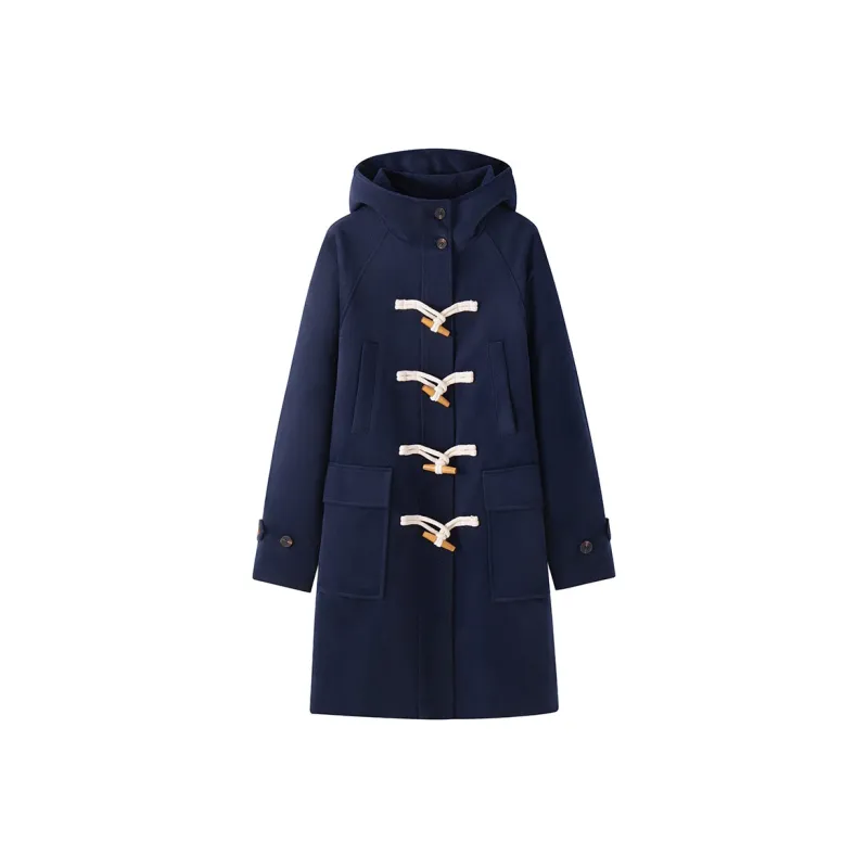 Tokyo Season Coat Fall Winter Women's Dark Blue-0