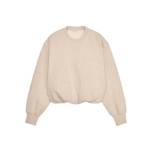 ZARA Sweatshirt Women's Zebra Print Brown Yellow