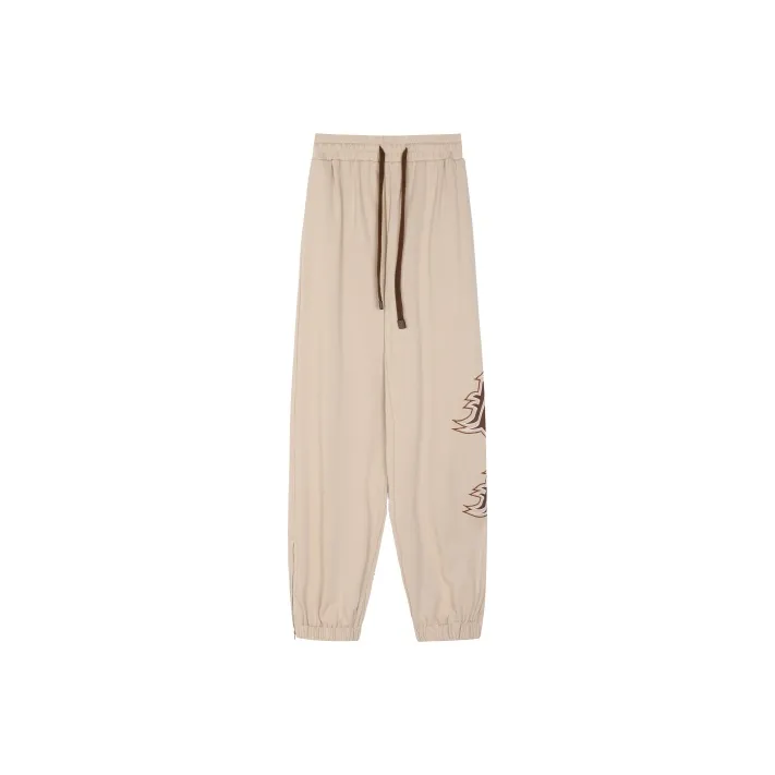 BEERBRO Casual Pants Women's Apricot Gray-0