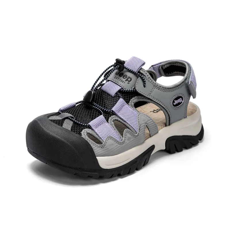 Jeep Slip Resistant, Odor Resistant, Height Increasing, Cushioning, Lightweight River Trekking Shoes Women's-9