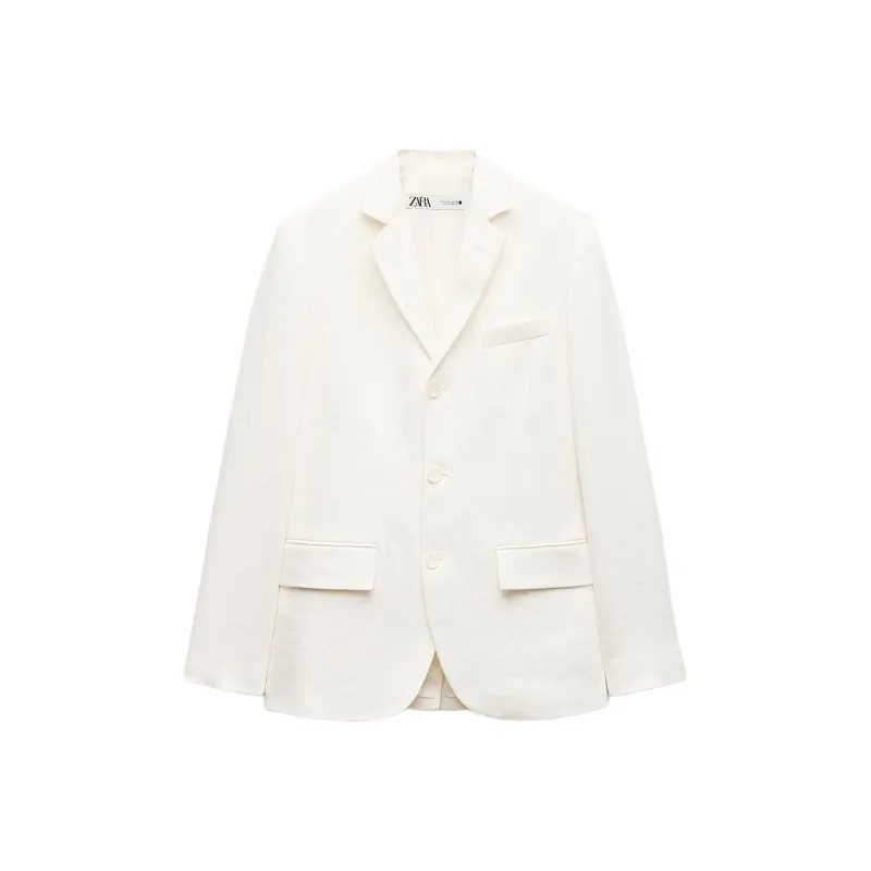 ZARA Business Suit Women's White-0