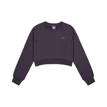 New Balance NB Grey Sweatshirt Women's Purple