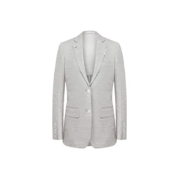 Burberry Business Suits Women's Light Gray
