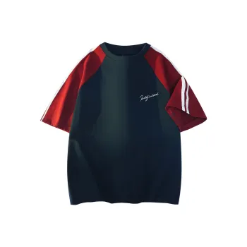 ROBINHOOD T Shirts Unisex Navy Blue & Burgundy