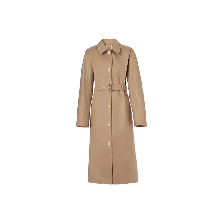 Burberry Trench Coats Women's Camel-0