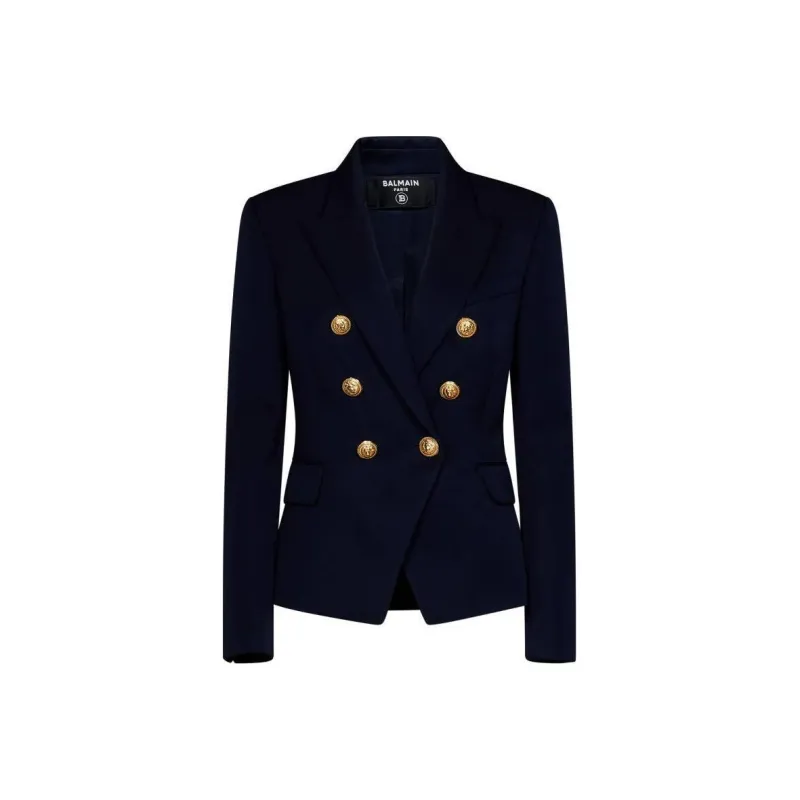BALMAIN Button Embellished Tailored Blazer-0