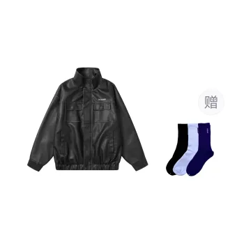 ICH MODE Leather Jackets Unisex
