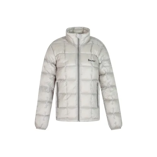FORUYES Down Jacket Women's Light Gray