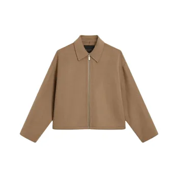 Massimo Dutti Coats Women's Camel