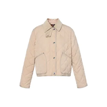 Burberry SS22 Jackets Coats Women's Soft Yellow Brown