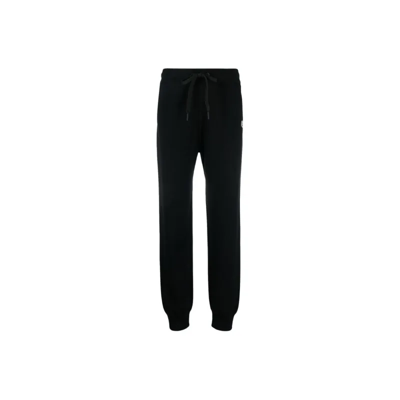 Moncler Knitted Sweatpants Women's Black-0
