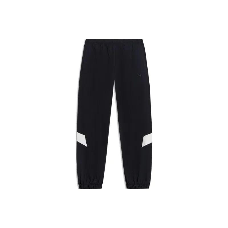 LiNing Sports Trend Series Knitted Sports Pants Women's Black-0