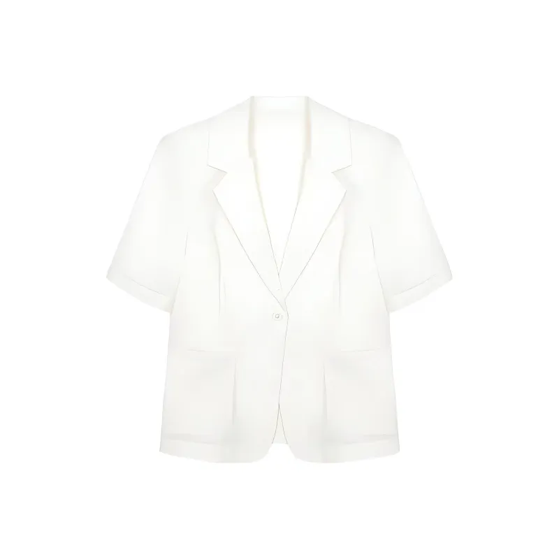Still Quiet Business Suit Women's White-0