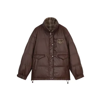 ELF SACK Down Jacket Women's Chocolate Coffee