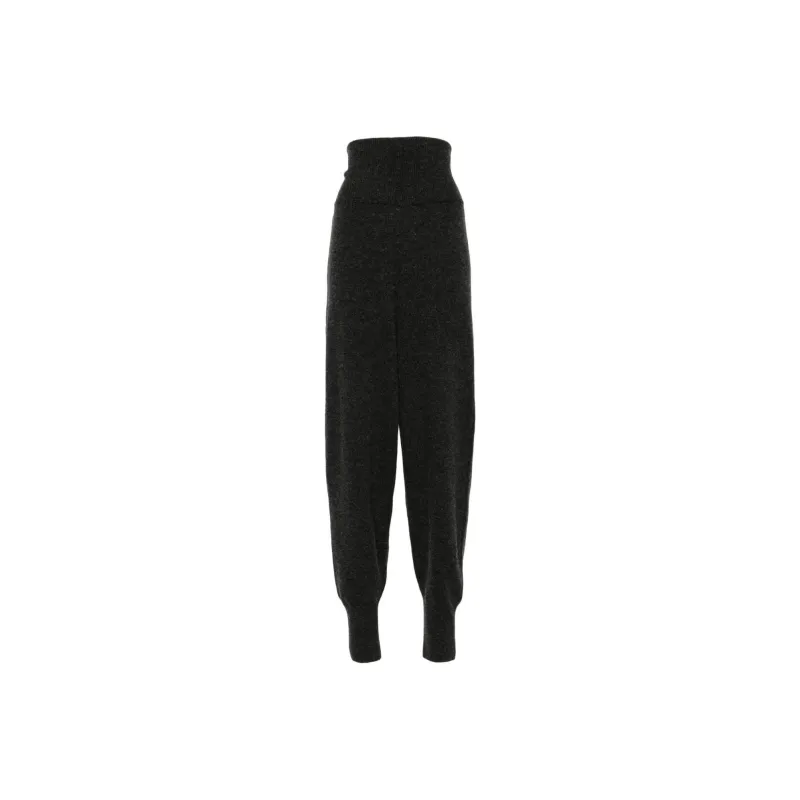 Lemaire High Waist Knitted Track Trousers-0