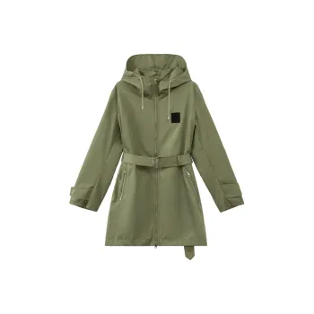 Burberry Trench Coat Women's Olive Green
