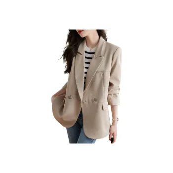 TERRE BLEUE Business Suit Women's Khaki