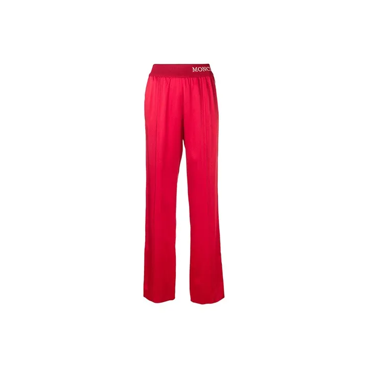 Moncler Casual Pants Women's Red-0