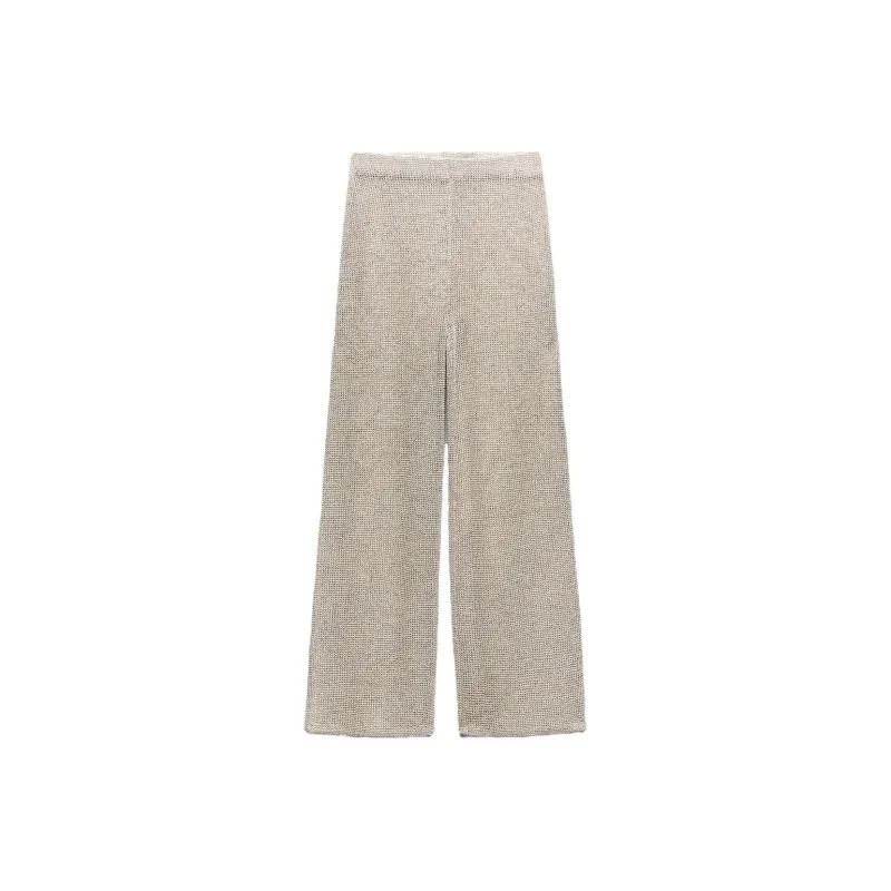 ZARA Casual Pants Women's White-0