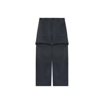 WE11DONE SS23 Casual Pants Women's Charcoal Gray