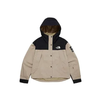 THE NORTH FACE Outdoor Hiking Waterproof And Windproof Windbreaker Jacket Women's Brown