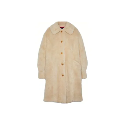 COACH Velvet Jackets Women's Cream