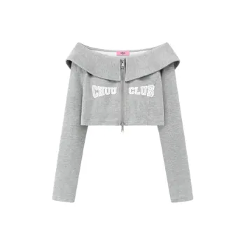 CHUU Cropped Coats Women's Gray