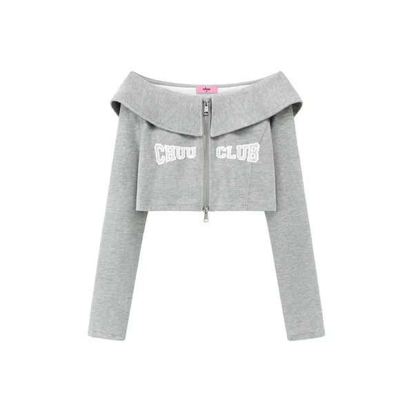 CHUU Cropped Coats Women's Gray-0