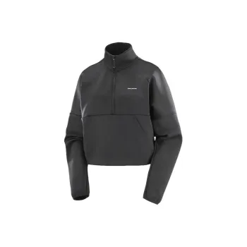SALOMON Sweatshirt Women's Pitch Black