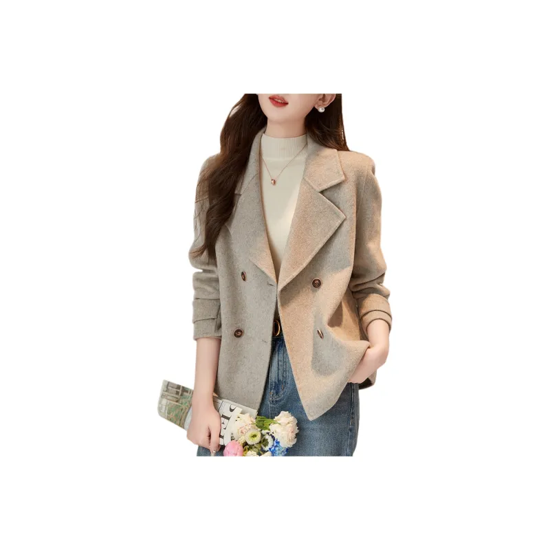 【dme】 Coat Women's Mousse Apricot-0