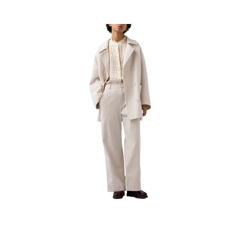 UNIQLO Comptoir Des Cotonniers Collaboration Casual Pants Women's White-0
