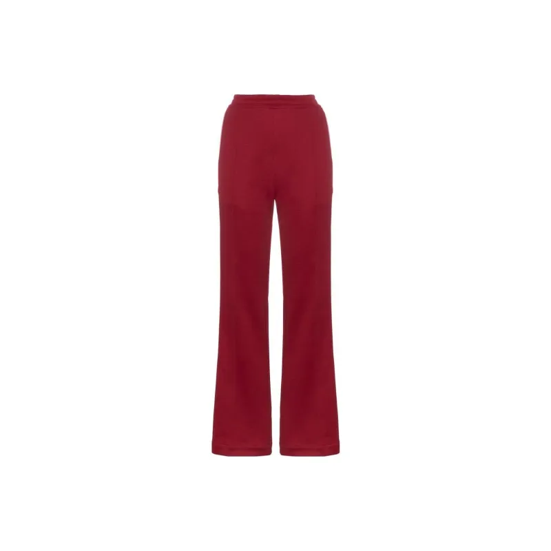 Moncler SS22 Knitted Sweatpants Women's Red-0