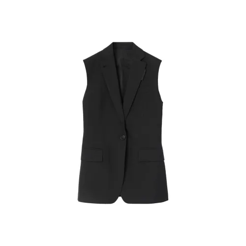 Burberry Sleeveless Tailored Jacket