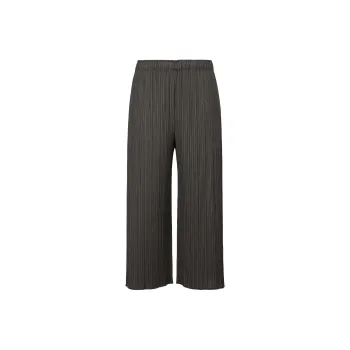PLEATS PLEASE ISSEY MIYAKE SS24 Casual Pants Women's Charcoal